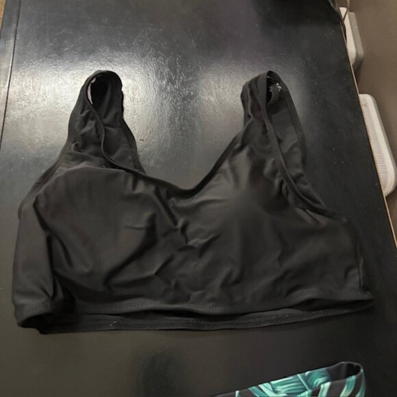 NEW Girl's 3 Piece Bikini Sets Tropical Print Swimsuit Bathing Suit SZ 12/13 - Picture 5 of 6